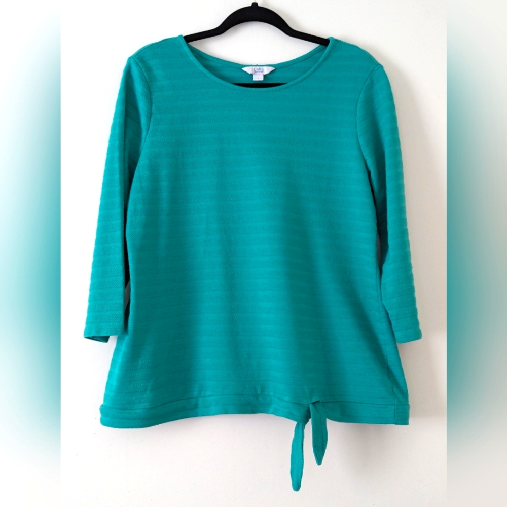 Seafoam Green Cotton Top